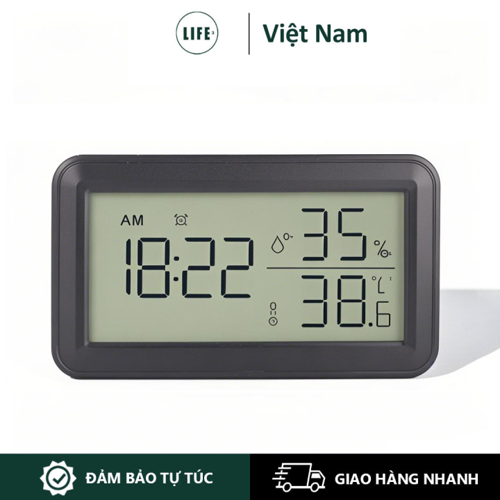 Đồng hồ báo thức đèn nền 3Life Clock Phòng ngủ, Phòng trẻ em Phòng học ...