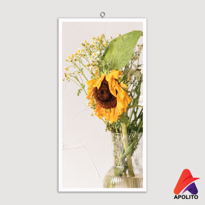 HIASAN DINDING BUNGA AESTETIK (10x20) KAMAR DEKORASI RUMAH WALL DECOR DEKORASI BUNGA KAYU