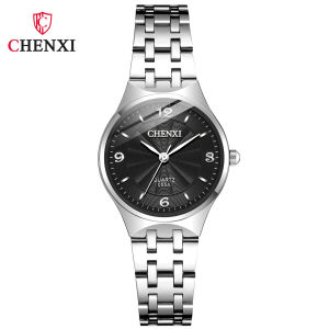 Couples watches CHENXI Popular cross-border foreign trade products for women and men watch Thin waterproof stylish simple quartz watch with steel strap