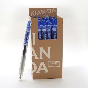 ปากกา ปากกาเจล ปากกาหมึกเจล U-Click 0.5 มม. KIAN-DA (24 ด้าม)