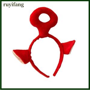 ruyifang ที่คาดผมการ์ตูนอะนิเมะ Teletubbies 1ชิ้นกิ๊บติดผมสามมิติน่ารักสำหรับผู้หญิงที่แต่งหน้าที่คาดผมเครื่องประดับผม