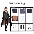 Anime Demon Nakahara Chuuya Cosplay Costume Bungou Stray Dogs Cosplay Hat Glove Jacket Pants Chuya Nakahara Cosplay Suit. 