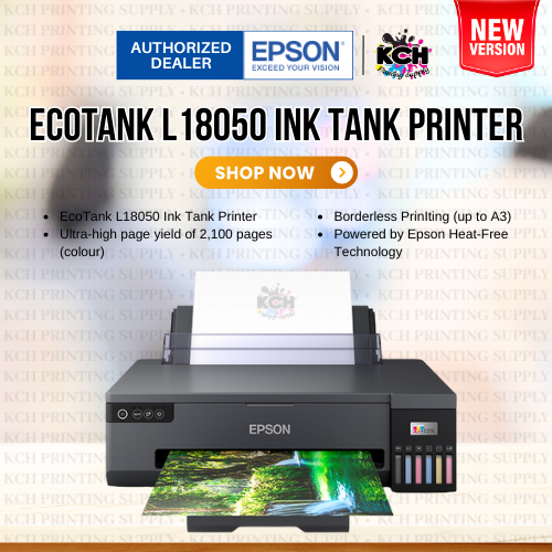 Epson L18050 A3 Photo Ink Tank Printer Replacement Model Of L1800 Lazada Ph 6900