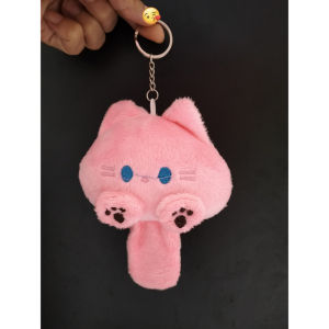 Keychain Cat Cit Cit Cute Ganci Kucing Gantungan Kunci Cat Bulat Lucu