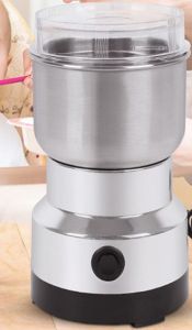 Household Mini Electric Dry Grinder Stainless Steel Coffee Spice Grain Nut Grinder