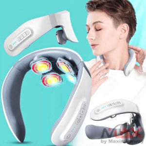 BERGARANSI U-Kiss Alat Pijat leher dan pundak Elektrik Terapi Punggung Vertebra Massager PK 718