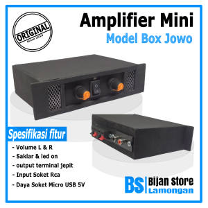 Power Ampli Mini Model Box Jowo Cocok Buat Sound Miniatur bisa Speaker 12 Inch Amplifier Sound