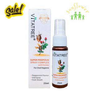 Chai Xịt Keo Ong Vitatre 25ml Cho Trẻ Từ 2 Tuổi giảm ho đau họng