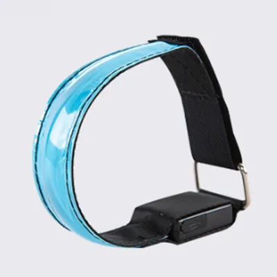 2pcs Night Running Safety Armband LED Reflective Arm Bands for Runners