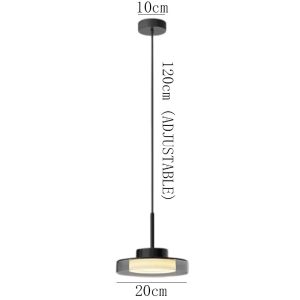 Modern Pendant Light Bar Counter Light Kitchen Island Chandelier Dining Light Hanging Light Led Black Finish Chandelier Ceiling Lighting Fixture