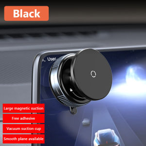 SEAMETAL Magnetic Car Mount Mobile Phone Holder Vacuum Adsorption 360° Rotation Super Strong Suction Bracket For Iphone12-15