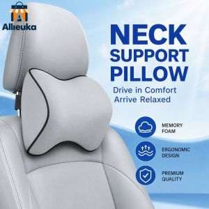 3D Memory Foam Car Neck Pillow Ergonomic Cervical Support Seat Headrest Pad Travel Neck Relief Auto Accessories