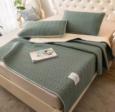 🌊Siêu Mát🌊Chiếu Điều Hòa Cao Su Non Nhập Khẩu Hàng Đẹp Tặng 2 Vỏ Gối Nằm _ Nemtot Bedding