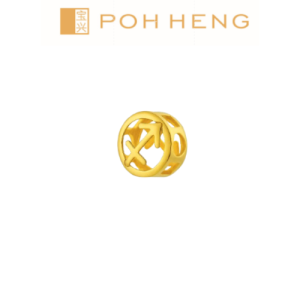 Poh Heng Jewellery 22K Sagittarius Charm Pendant in Yellow Gold[Price By Weight]