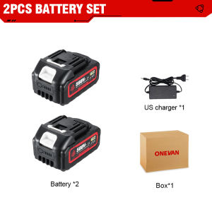 22900mAh có thể sạc lại Li-ion pin 588vf pin với Bộ Báo Pin cho động cơ điện không chổi than cờ lê Máy Khoan Điện Chainsaw Máy cắt cỏ công cụ