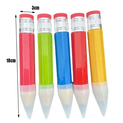 Giant PencilWooden 34CM Big PencilFashion With Eraser Performance Prop Novelty Toy Large Wood Pencil For Painter Writing Supplies Artist
