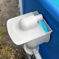 TonGass Above Ground Pool Vacuum Plate Adapter for Summer Waves SFX Skimmer Filter Pump Systems - Exact Replacement for Part Number P58PP1955W05 - Fits 1 1/4" Vacuum Hoses. 