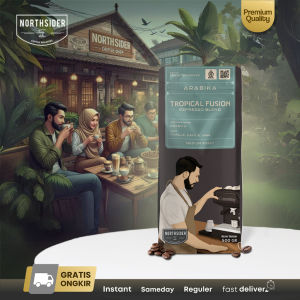 Northsider Kopi arabika Tropical Fusion Blend for Espresso Coffee