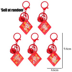พวงกุญแจอะคริลิคแบบสุ่มรุ่นใหม่ปี2025พวงกุญแจจี้รูปกระดิ่งเล็กๆแบบถุงเท้าคริสมาสต์กระเป๋าตกแต่งงานปาร์ตี้เครื่องประดับกุญแจเสน่ห์