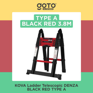 Kova Denza Tangga Lipat Double Alumunium Teleskopic Ladder Teleskopik