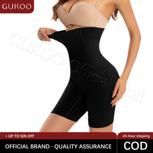 GUKOO Plus Size 3pcs Shapewear For Women High Waist Pant Tummy Control Waist Trainer Slimming Belt Thigh Body Shaper Bodysuit Shaping Underwear