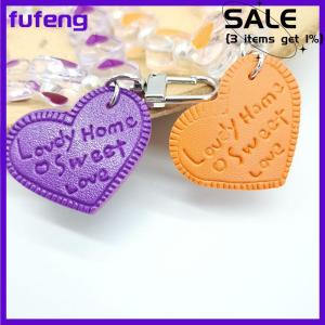 fufeng Pha lê tình yêu trái tim dây buộc chống mất Vòng đeo tay cho điện thoại di động trường hợp dây đeo cổ tay xe Keychain dễ thương điện thoại quyến rũ