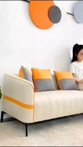 CraftedLiving SG-Modern Fabric Sofa Bedroom Rental 23 Seater -Friendly Leather Sofa