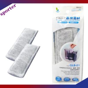 Sporter 2PC Aquarium lọc bể lọc than hoạt tính lọc bông phương tiện truyền thông bọt