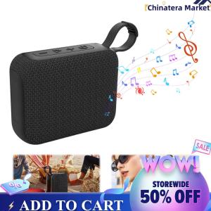 【Chinatera】BT Speaker Stereo Sound Small Wireless Speaker Portable Speaker for Outdoors/Home/Travel