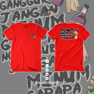 Kaos DILARANG NGANGGUR by MarkasKaos.id / Kaos Kata Kata / Kaos Keren / Kaos Distro Premium / Kaos Pekerja Keras / Kaos Profesi Keren / Kaos Pria Wanita / Kaos Cotton Combed 24s