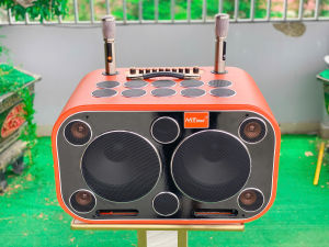Loa Karaoke Xách Tay Cao Cấp MTMAX K6 28 Đường Tiếng Hệ Thống Bass Đôi 25 Công Suất Mạnh Mẽ Đến 650W Micro Không Dây Chống Hú