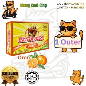 Extra Joss Orange Energy Drink [NEW FLAVOUR ]– 100% Authentic – Wholesale Outer – New Flavor – Free Gift – Ginseng Boost – Mamak Favorite