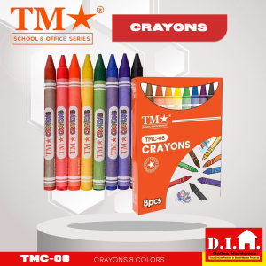 Do It Home TM Crayons 8 Colors TMC-08