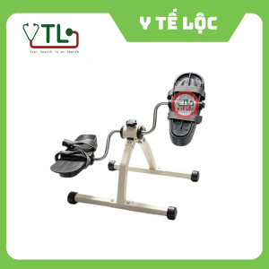 Bàn đạp kháng lực - xe đạp tập mini tay chân sắt sơn tĩnh điện hỗ trợ người tai biến người lớn tuổi