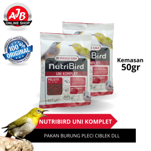 NUTRIBIRD UNI KOMPLET 50G Pakan Burung Pleci Ciblek Dll