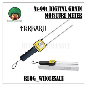 Digital Grain Moisture Meter Pengukur Kadar Air Biji Bijian AR991 Alat pengukur