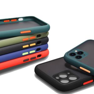 Matte Frosted Shockproof Armour TPU Soft Transparent Casing - iPhone 12 Pro Max/11/XS Max XR/8/7 Plus/6 6s [MojoSkins]