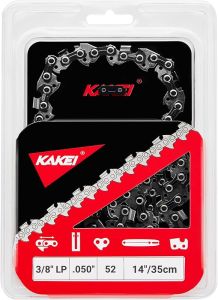 16 Inch Chainsaw Chain 3/8" LP Pitch .050" Gauge 56 Drive Links Fits Craftsman Poulan Ryobi Echo Greenworks and More- S56 (1 Chain)