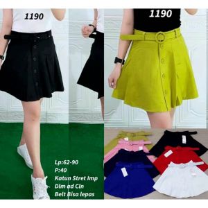 Des rok celana kode 1190 impor fashionable model kekinian casual trendy style