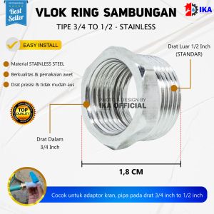 Keran kran air Baling taman tembok body 1/2 3/4 inch / kran air cuci piring wastafel kran galon kran bensin stainles stainless anti karat kuat termurah chrome silver Kran Air Engkol Stainless 1/2 inci 0.5 l Keran Tembok