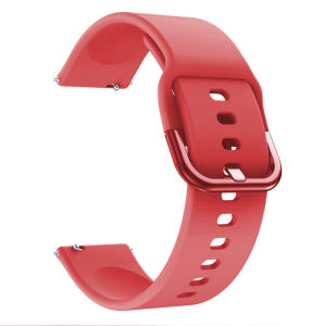Zenia 20mm Fashion Skin-friendly Soft Sport Silicone Wrist Band Watch Strap for Samsung Galaxy Watch Classic Active LTE Bluetooth 3 4 5 Pro 6 40mm/41mm/43mm/44mm/45mm/46mm Gear S2 Sport Watch5 Watch6 TicWatch C2/C2+/E/GTH/GTA/E3 COROS APEX 42mm PACE 2