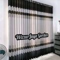 Gorden terbaru mewah murah pintu jendela kamar blackout imfort super tebal model pelangi minimalis. 