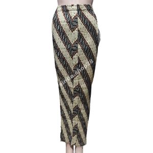 Rok Plisket Wiru Bawahan Kebaya Motif Batik Rok Kondangan