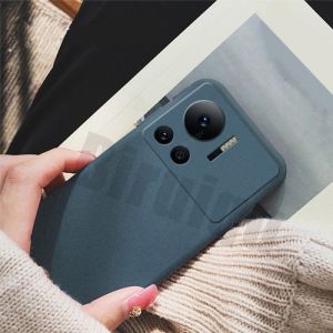 Case Infinix Note 12 VIP Matte Sandstone Free Tempered Glass Layar Full Cover