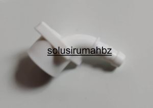 sambungan selang mesin cuci INLET KNEE L SIKU elbow fiting fitting pvc penyambung