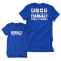 Kaos Distro Premium PHARMACY - Baju Tulisan Kata Kata Profesi Farmasi Unisex Dewasa. 