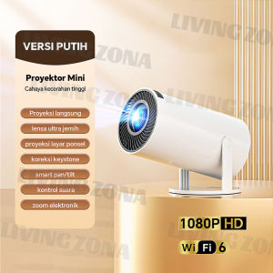 HY300 Smart Proyector Android 11.0 4K HD Intelligent Projector WiFi6.0 Fleksibel Proyektor Laser Home Theater 1GB+8GB Projector
