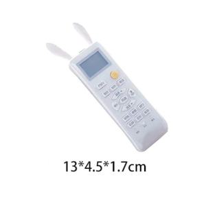 【COD】 Silicone Air Condition Control Case TV Remote Control CoverRabbit Ear Luminous  Dustproof Storage Protector