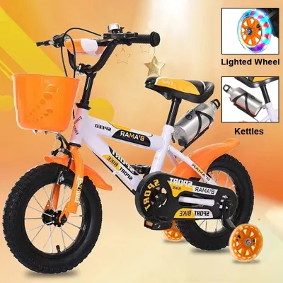 【COD&STOCK】Bicycle for Kids 12/14/16/18/20 inch Bike for kids bike with Free bottle for 2 to 20 years old kids bike Boys & Girls balance bike Bike bike for kids bike for toddler with Assist Flash Wheels Bike Fall Proof Kids Bike ride-on Kids Tricycle