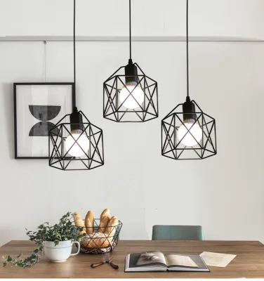 [Ready Stock] Modern Retro Pendant Light Ceiling Lights Lampu Siling Nordic Light Lampu Gantung Hanging Lamp Pendant Lamp Dining Lamp